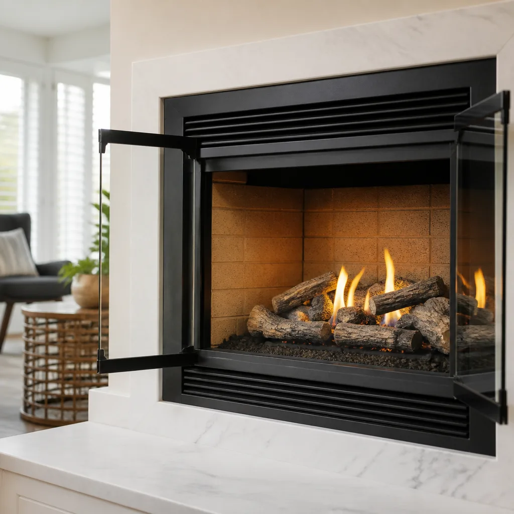 Gas fireplace service